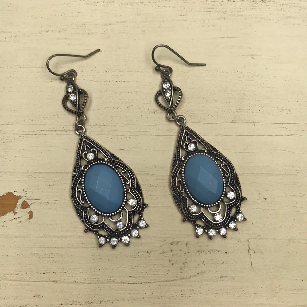 Blue Earrings